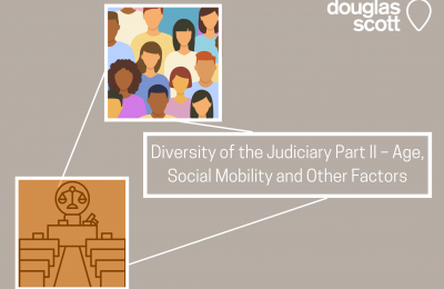 Diversity of the Judiciary Part II - Age, Social Mobility & Other Factors