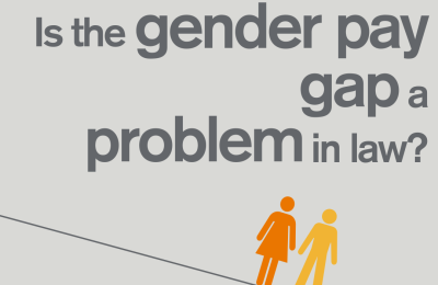 Is the gender pay gap a problem in law?